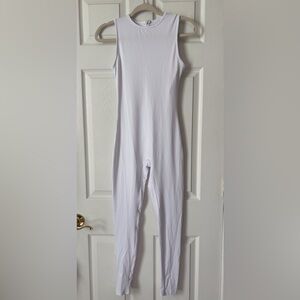 NWT LuFeng Classic White Sleeveless Bodysuit